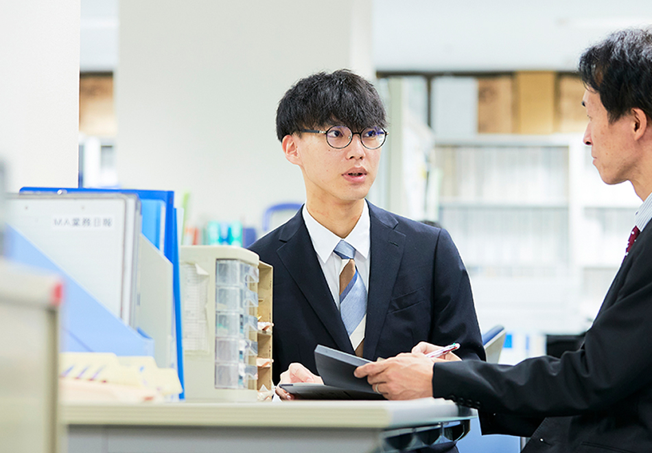 患者さんや職員の支えになれる仕事です