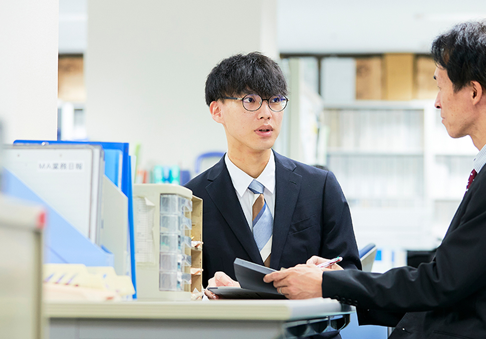 患者さんや職員の支えになれる仕事です