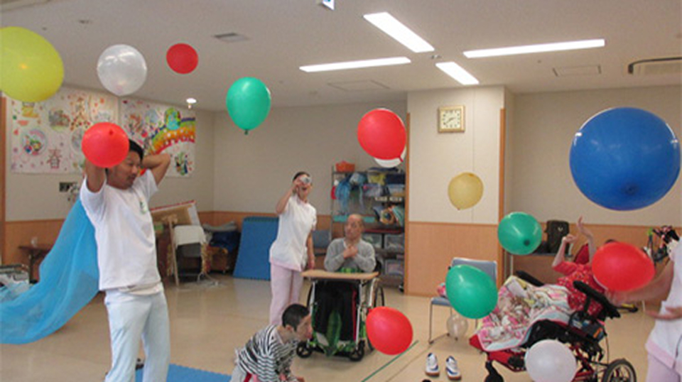 重症心身障害児（者）病棟 療育活動