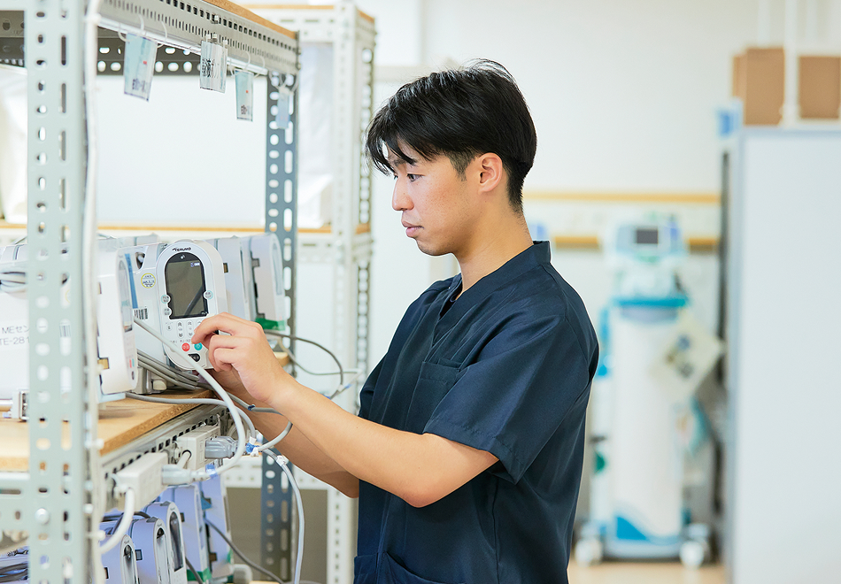 チーム医療の現場での先輩のフォローに感謝