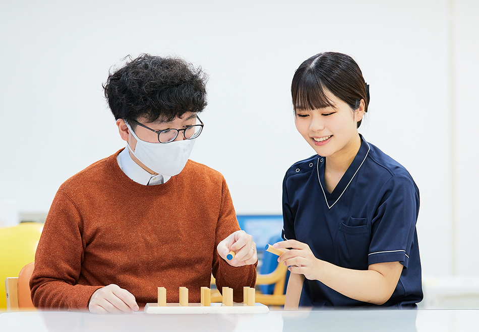 後輩を尊重した指導を心がけています