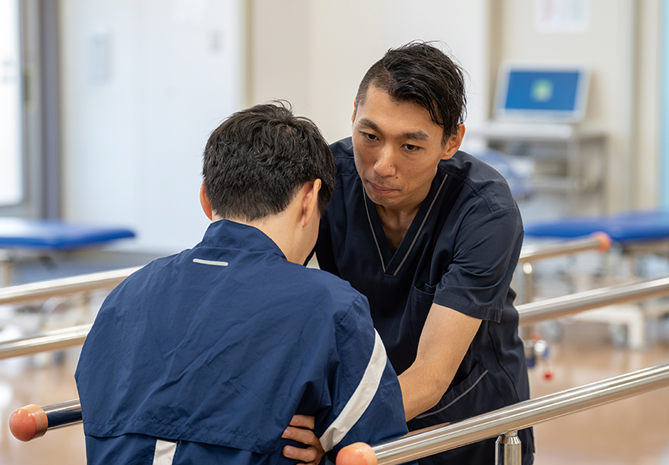 後輩を尊重した指導を心がけています