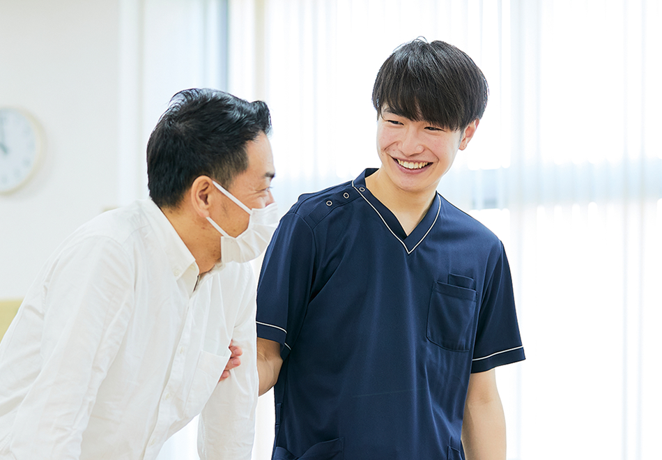 患者さんの笑顔を励みに日々研鑽中